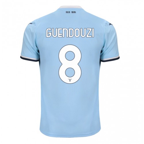 Fotballdrakt Herre Lazio Matteo Guendouzi #8 Hjemmedrakt 2024-25 Kortermet